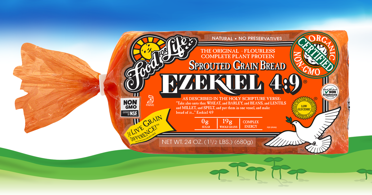 Ezekiel Sprouted Bread | Food For Life | Ezekiel Bread Ingredients